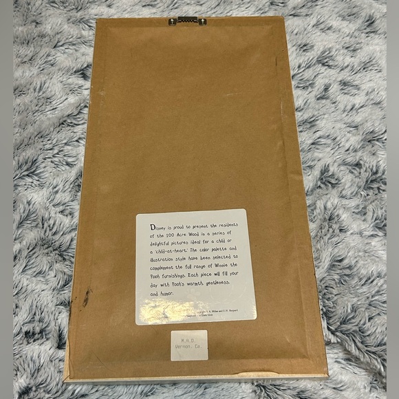 Vintage Winnie the Pooh Framed Art - Picture 11 of 12